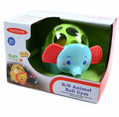 Сензорна играчка Meibeile LIGHT-UP RATTLE, со светла и звуци, за бебиња 6+