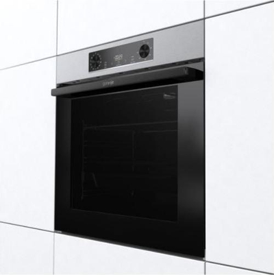 Furrë Gorenje BOSB6737E06X, e argjendtë/zezë