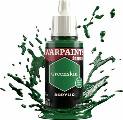 Ngjyrë akrilike The Army Painter Warpaints Fanatic Greenskin, 18 ml, jeshile