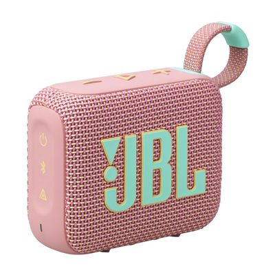 Bluetooth звучник JBL Go 4, пренослив, IP67, розов