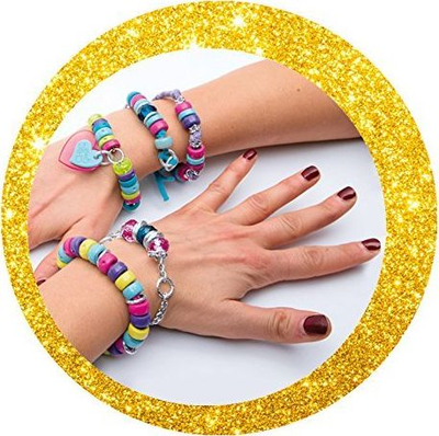 Set kreativ byzylykësh Crazy Chic Trendy Bracelets, rreth 100 unaza, shumëngjyrësh