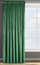 Perde Eurofirany Drape 371121, 140 x 250 cm, velvet, jeshile e errët