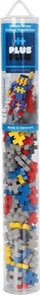 Set konstruktiv Plus Plus Tube Superhero, 100 copa, shumëngjyrësh