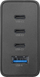 Karikues muri Cellularline Multipower Nano 100W, 3x USB C 1x USB A, GaN, i zi