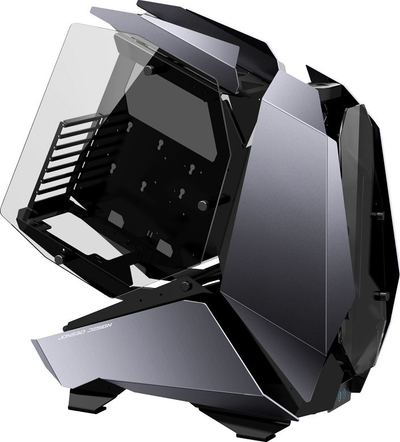 Kuti PC Jonsbo MOD5 Big-Tower, xham i temperum, RGB, gri