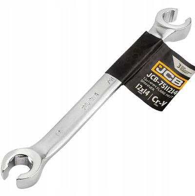 Çelës i kombinu JCB 7511214, 12mm, 14mm, metalik
