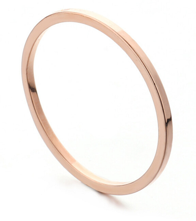 Unazë MOISS Minimalist Ring Bronze R00019945, bronzi