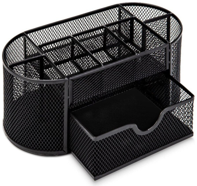 Rregullues zyre Leantoys Metal Office Organizer, metal, i zi