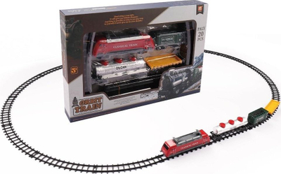 Tren prej druri Artyk Zug, me drita dhe tinguj, për fëmijë 3+