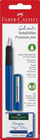 Set stilolaps shkolle School Fountain Pen, majë e hollë, ngjyrë blu