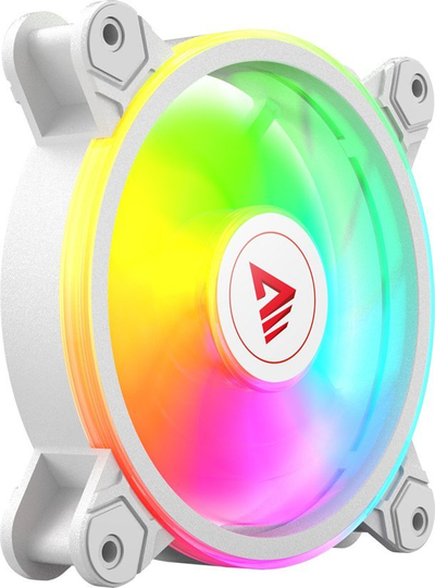 Ventilatorë për kasë Savio FAN-01, 120mm, ARGB, të bardhë