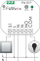 Relé bistabile F&amp;F FW-R1P, 85-265V AC/DC, 8A, DIN