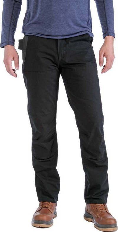 Pantallona pune Carhartt Full Swing Steel Double Front, W32 L32, të zeza