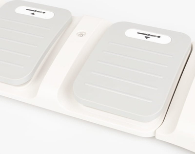 Pедален управувач Activeshop Basic 3 Motors, контрола на позиции, сив