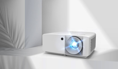 Проектор Optoma ZH400, Full HD, 4000 ANSI Lumens, DLP ласер, бел