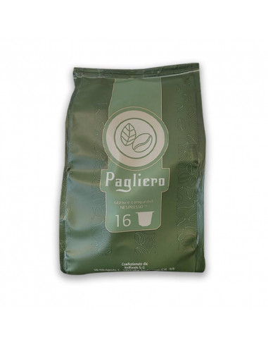 Caffè Pagliero Ginseng pa sheqer, përzierje kompatibile me Nespresso® (16 kapsula)
