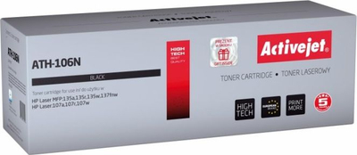 Toner Activejet ATH-106N, zëvendësues HP 106A, i zi