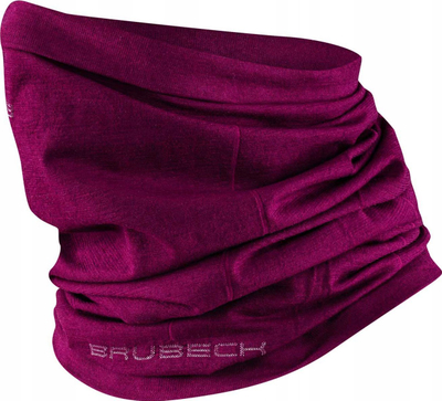 Грејач за врат Brubeck KM10360 унисекс, мерино волна, големина L/XL, слива