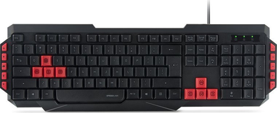 Tastierë SPEEDLINK Ludicium, USB, layout skandinav, e zezë