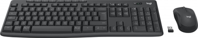 Set Logitech MK370 tastierë dhe maus, i zi
