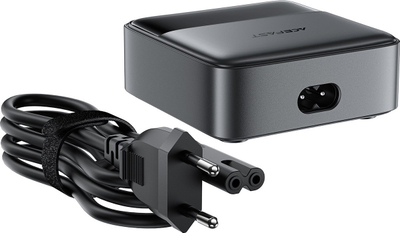 Karikues rrjeti Acefast Z6 GaN për mbi tavolinë, 65W, 2x USB A 2x USB C, i zi
