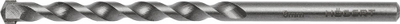 Stërvitëse betoni Högert Technik, 6mm, 100mm, gri