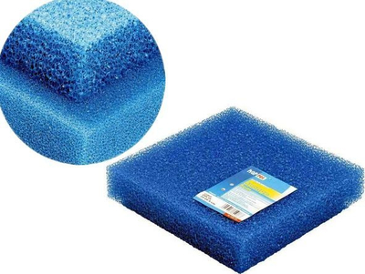 Sfungjer filtri për akuarium Happet, 30 PPI, 25x25x5 cm, ngjyrë e zezë