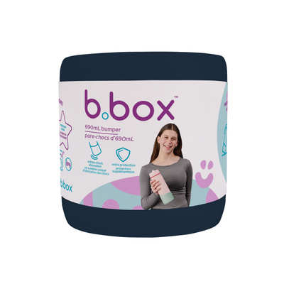 Mbrojtës silikoni për shishe b.box Flip Top 690ml, silikon, spearmint