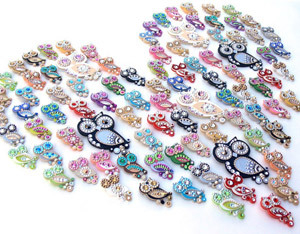 Brosh Owls, i kuq, 7.5 x 5.5 cm, woman