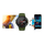 Smartwatch Giewont GW430-3, ekran me ngjyra, i papërshkueshëm nga uji, jeshil