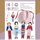 Set DIY kukulla Djeco Sweet Night, 5 worry dolls, 6+ vjeç, shumëngjyrësh