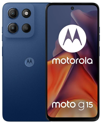 Telefoni Motorola Moto G15, 6.72", 8GB 128GB, 4G, Dual SIM, blu