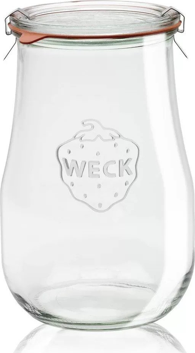 Kavanoz qelqi Weck Tulip, 1750ml, transparent