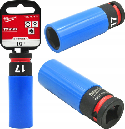 Kokë çelësi goditës Hikoki, 1/2", 17mm, gjashtëkëndore