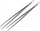 Pinca BBQ Lamart LT5028, set 2 copë, çelik inox, ngjyrë metalike