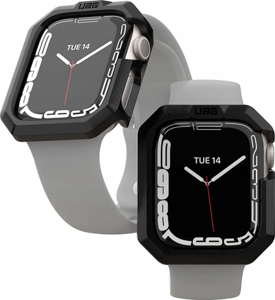 Mbulesë mbrojtëse UAG Urban për Apple Watch Series 7 41mm, polikarbonat i fortë, që s’e ha goditja, gri