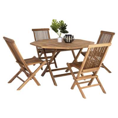 Set i jashtëm Kendall tavolinë e palosshme 5-pjesësh (HM11950)