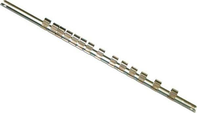 Shinë organizuese Jonnesway MSH1414, për 14 copë çelësa bishortë 1/4", e gjelbër