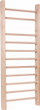 Ribandinë muri Master Ladder 195 x 90 cm, dru i llakuar, ngjyrë natyrale