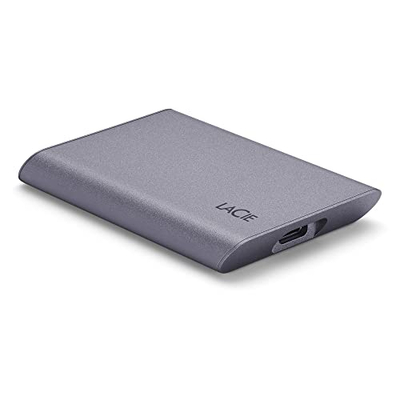SSD i jashtëm LaCie Mobile Secure, 2TB, USB-C, gri
