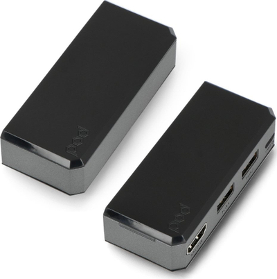Kuti Argon40 POD Case për Raspberry Pi Zero 2 W, modul HDMI USB Hub, alumini