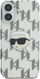Kapak telefoni Karl Lagerfeld KLHCP16SHKLPKHT, për iPhone 16 6.1", plastik i fortë, transparent