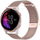 Rrip milanez 4wrist për Garmin 22mm, rozë e artë