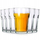 Set gotash qelqi, 6 copë, 360 ml, qelq i kthjellët