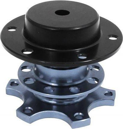 Adapter timoni TurboWorks Quick Release Hub Titanium, 6 vrima montimi, alumini, gri titanium