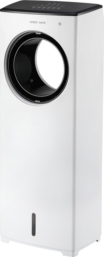 Ventilator dyshemeje Nordic Home FT-543, pa fletë, panel me prekje, i bardhë e zi