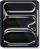 Mbështjellëse NEXT ONE Rollercase për iPad Pro M4 13", mbajtës për Apple Pencil, funksion stand, e kaltër