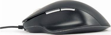 Maus Gembird MUS-6B-02, me kabllo, USB, i zi