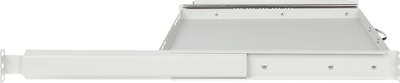 Sirtar tastiere edhe miu Delta P19R/350/G-KM, për kabinet 19" RACK, i rregullueshëm, gri