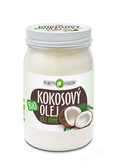 Vaj kokosi Purity Vision unscented Organic, i rafinuar, natyral